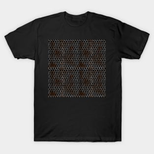 Rusty Chainmail Print T-Shirt